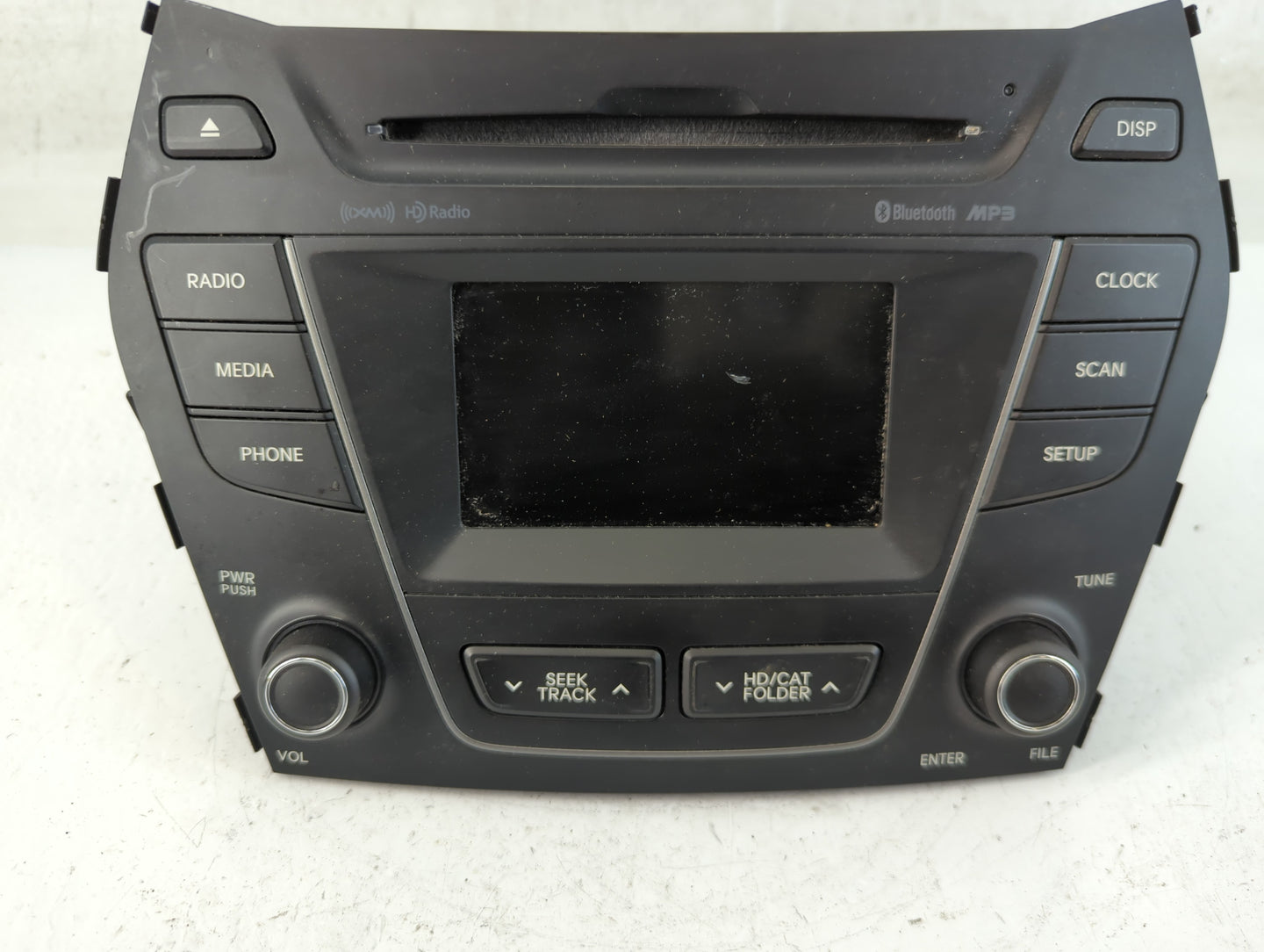 2013-2016 Hyundai Santa Fe Radio AM FM Cd Player Receiver Replacement P/N:96180-B89514X Fits Fits 2013 2014 2015 2016 OEM Us