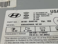 2013-2016 Hyundai Santa Fe Radio AM FM Cd Player Receiver Replacement P/N:96180-B89514X Fits Fits 2013 2014 2015 2016 OEM Us