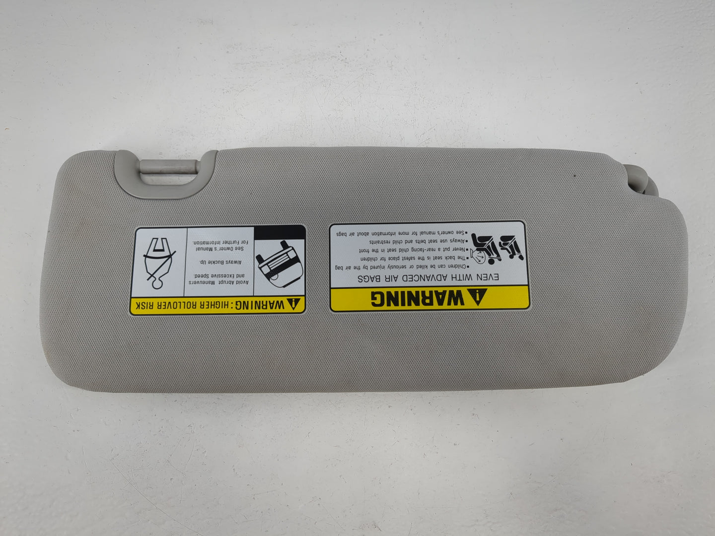 2016 Hyundai Santa Fe Sport Sun Visor Shade Replacement Driver Left Mirror Fits Fits 2013 2014 2015 2017 2018 2019 OEM Used 