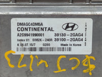2016 Hyundai Santa Fe Sport PCM Engine Control Computer ECU ECM PCU OEM P/N:39130-2GAG5 39130-2GAG1, 39100-2GAG1, 39130-2GAG