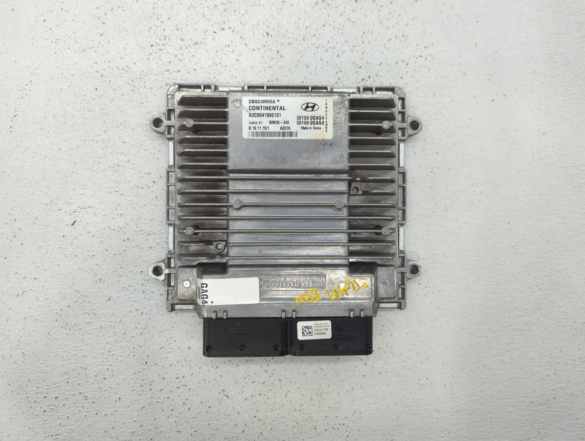 2013-2016 Hyundai Santa Fe Sport PCM Engine Control Computer ECU ECM PCU OEM P/N:39130-2GAG5 39130-2GAG1 Fits OEM Used Auto 