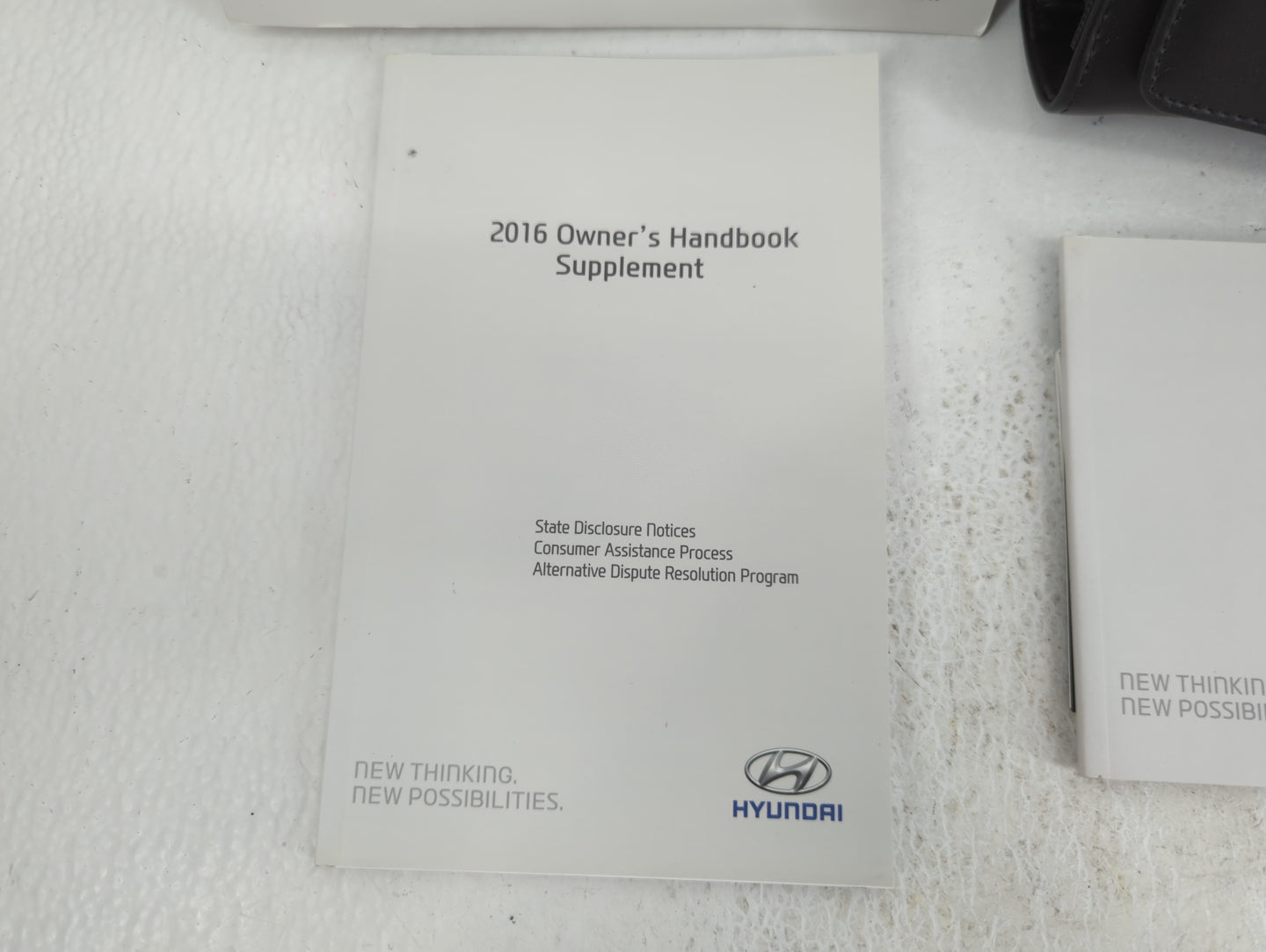 2016 Hyundai Santa Fe Sport Owners Manual Book Guide OEM Used Auto Parts - Oemusedautoparts1.com
