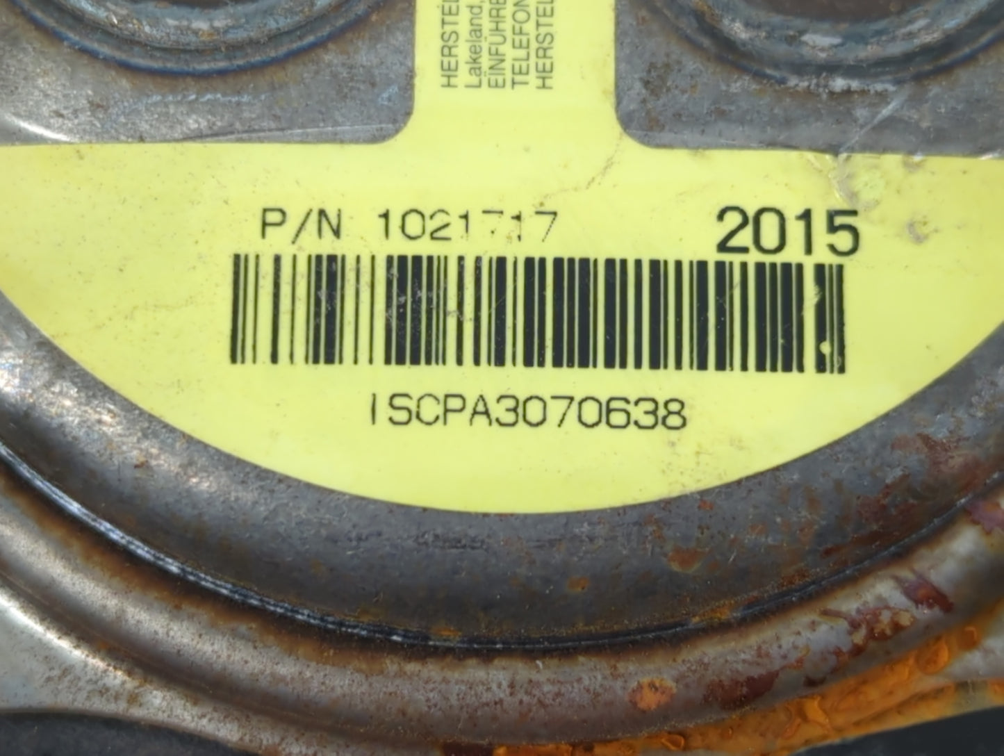 2015-2017 Hyundai Sonata Air Bag Driver Left Steering Wheel Mounted P/N:1021717 Fits Fits 2015 2016 2017 OEM Used Auto Parts
