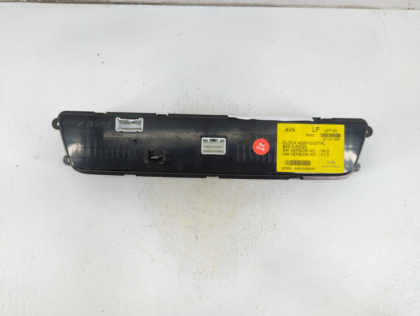2016-2017 Hyundai Sonata Climate Control Module Temperature AC/Heater Replacement P/N:94510-E6020 Fits Fits 2016 2017 OEM Us