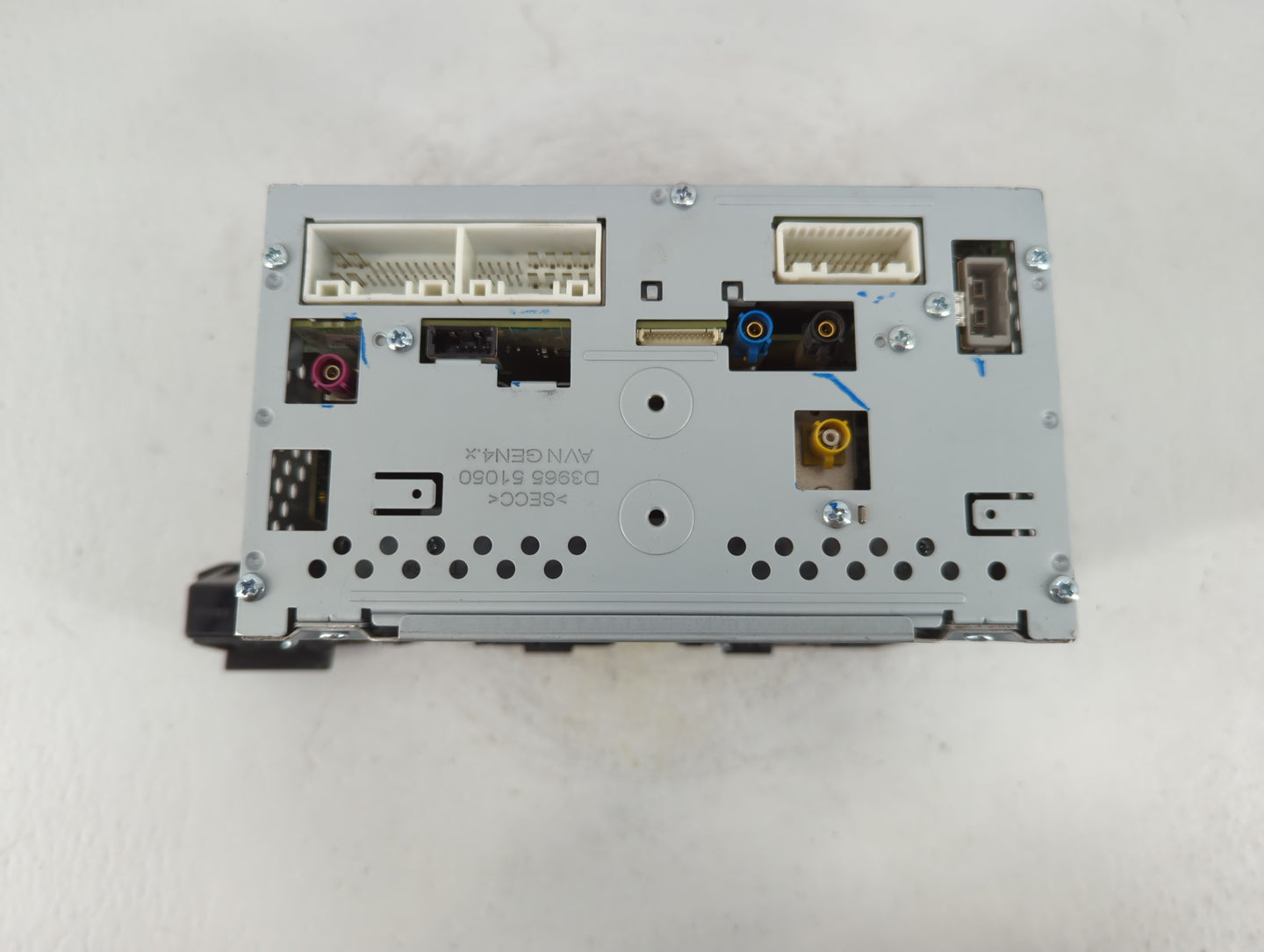 2015 Hyundai Sonata Radio AM FM Cd Player Receiver Replacement P/N:96560-E65014X Fits OEM Used Auto Parts - Oemusedautoparts
