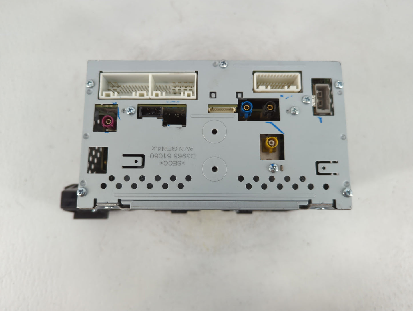 2015 Hyundai Sonata Radio AM FM Cd Player Receiver Replacement P/N:96560-E65014X Fits OEM Used Auto Parts - Oemusedautoparts
