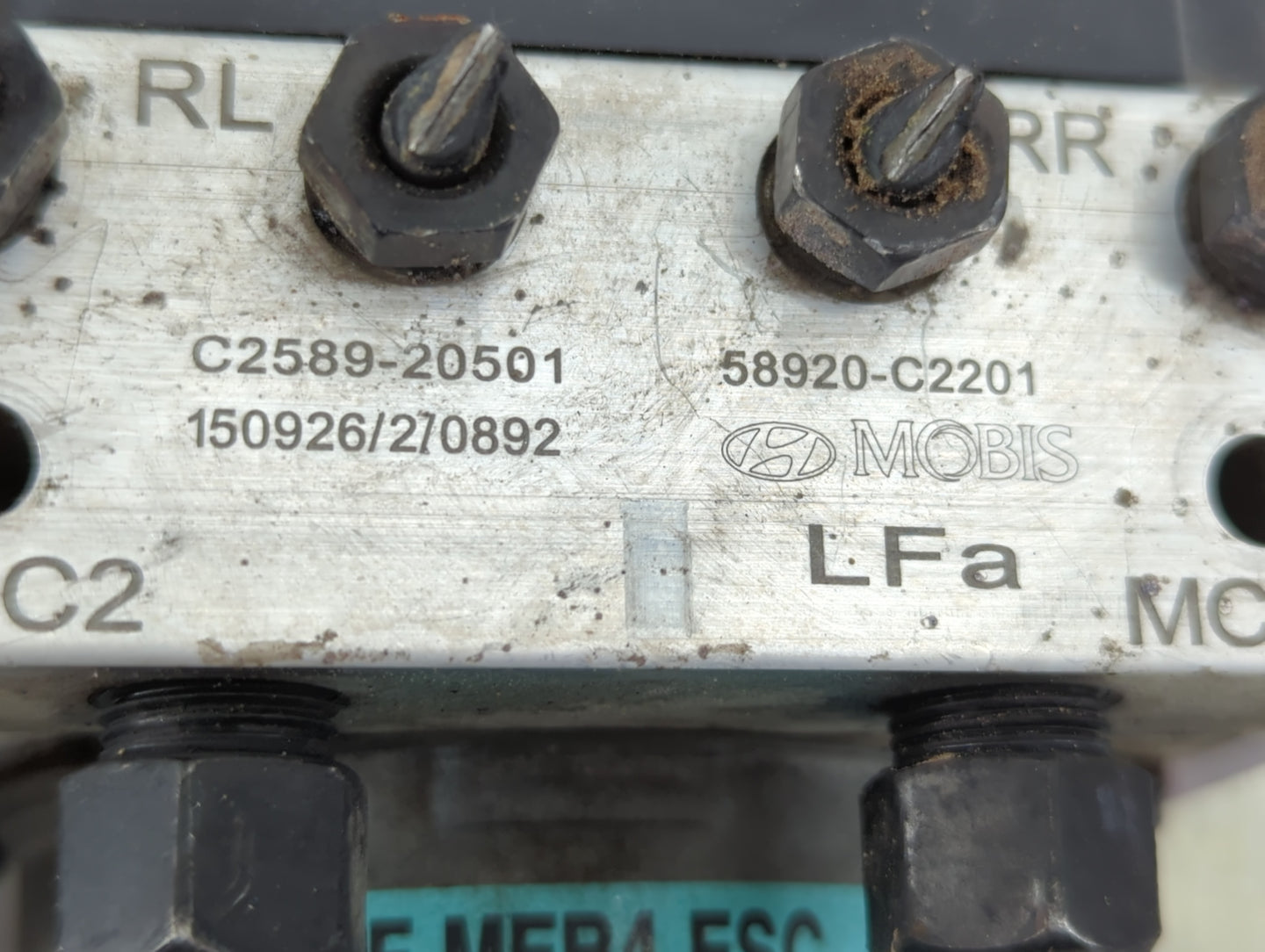 2015-2017 Hyundai Sonata ABS Pump Control Module Replacement P/N:58920-C2201 Fits Fits 2015 2016 2017 OEM Used Auto Parts - 