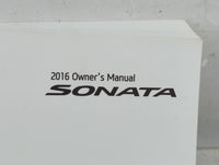 2016 Hyundai Sonata Owners Manual Book Guide P/N:GC10-EU50B OEM Used Auto Parts - Oemusedautoparts1.com