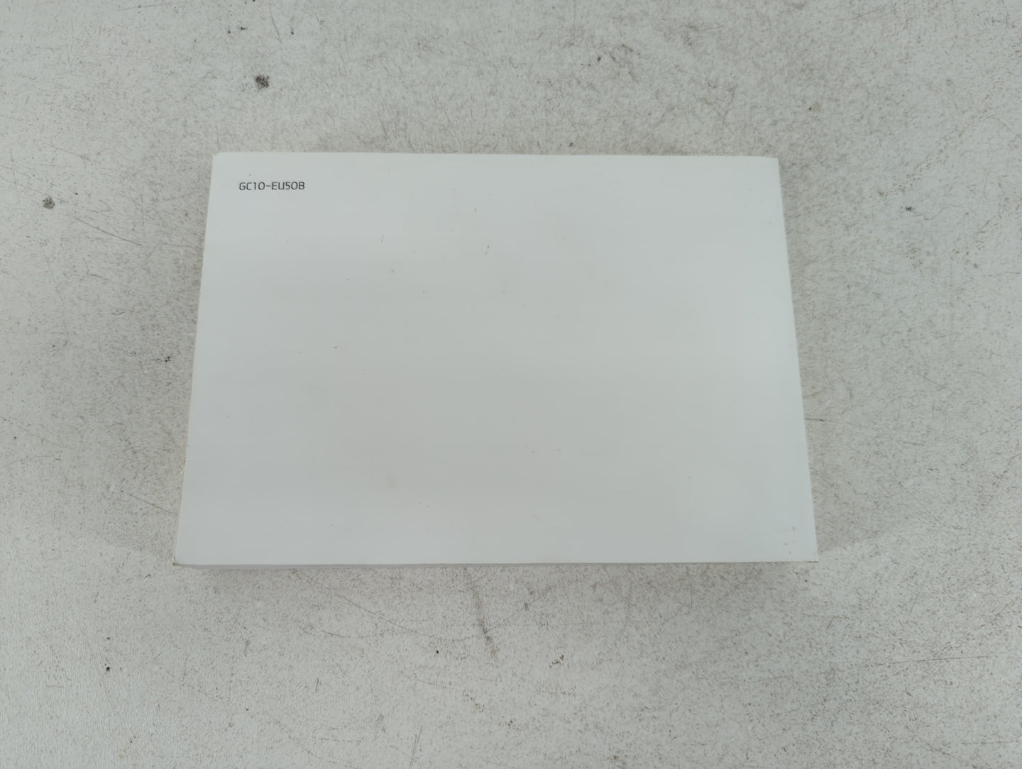 2016 Hyundai Sonata Owners Manual Book Guide P/N:GC10-EU50B OEM Used Auto Parts - Oemusedautoparts1.com