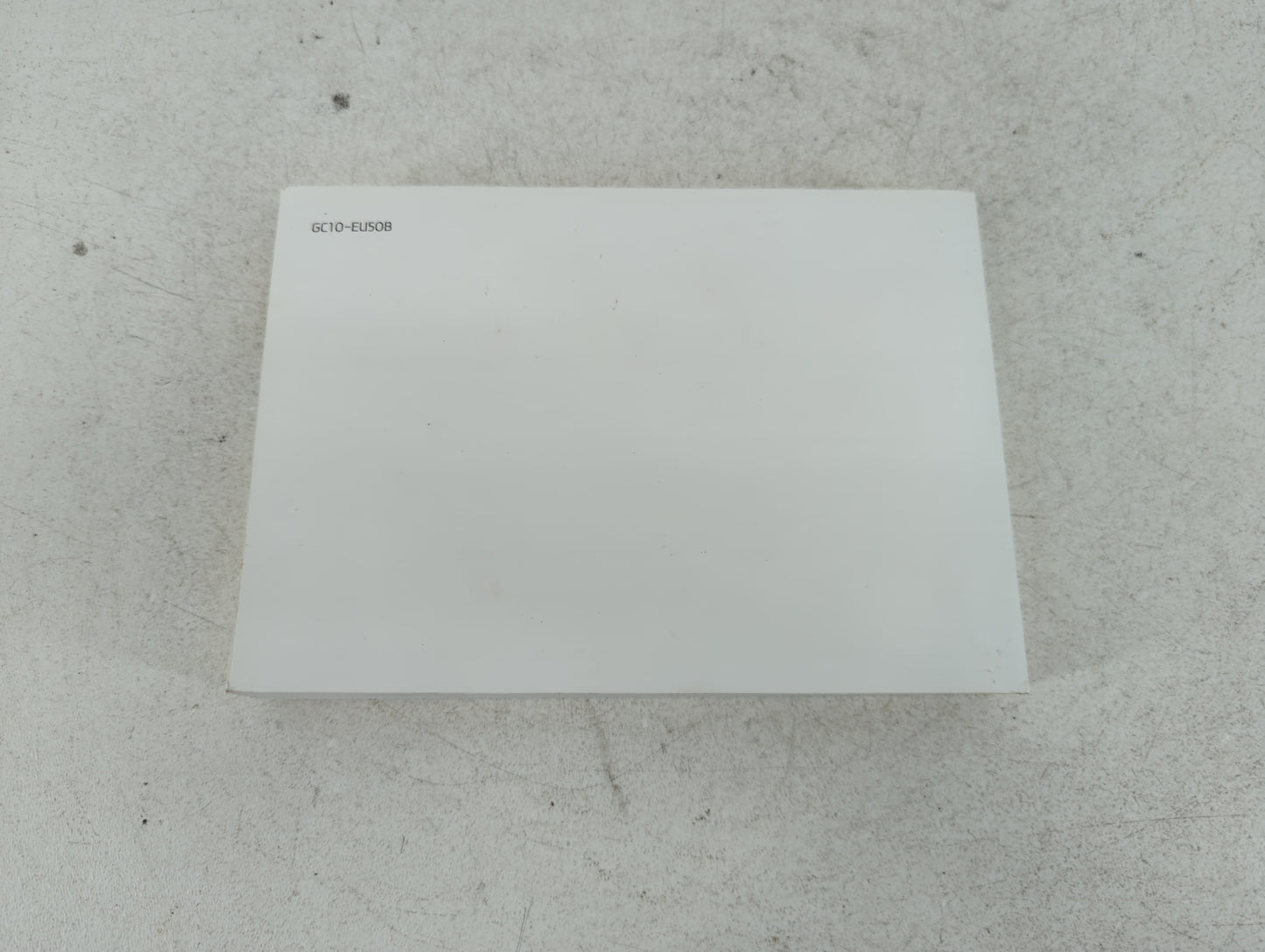 2016 Hyundai Sonata Owners Manual Book Guide P/N:GC10-EU50B OEM Used Auto Parts - Oemusedautoparts1.com