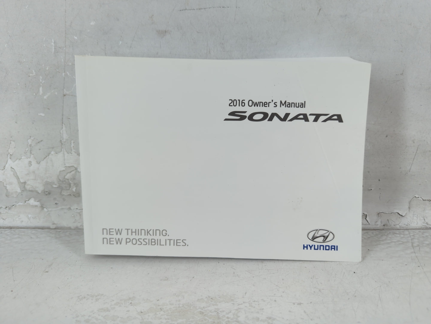 2016 Hyundai Sonata Owners Manual Book Guide P/N:GC10-EU59A OEM Used Auto Parts - Oemusedautoparts1.com