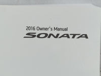 2016 Hyundai Sonata Owners Manual Book Guide P/N:GC10-EU59A OEM Used Auto Parts - Oemusedautoparts1.com