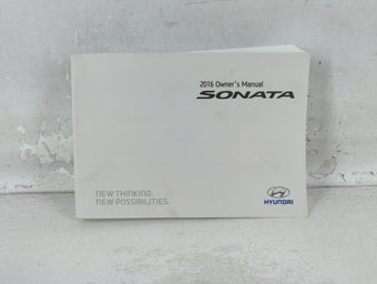 compare product 2016 Hyundai Sonata Owners Manual Book Guide P/N:GC10-EU63E OEM Used Auto Parts
