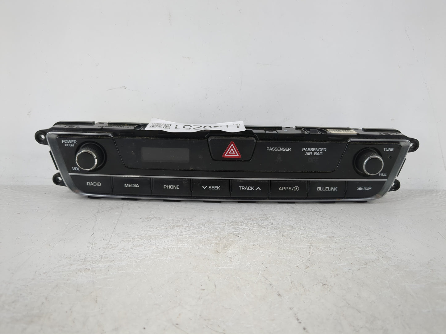 2016-2017 Hyundai Sonata Radio AM FM Cd Player Receiver Replacement P/N:94510-C2530 Fits Fits 2016 2017 OEM Used Auto Parts 