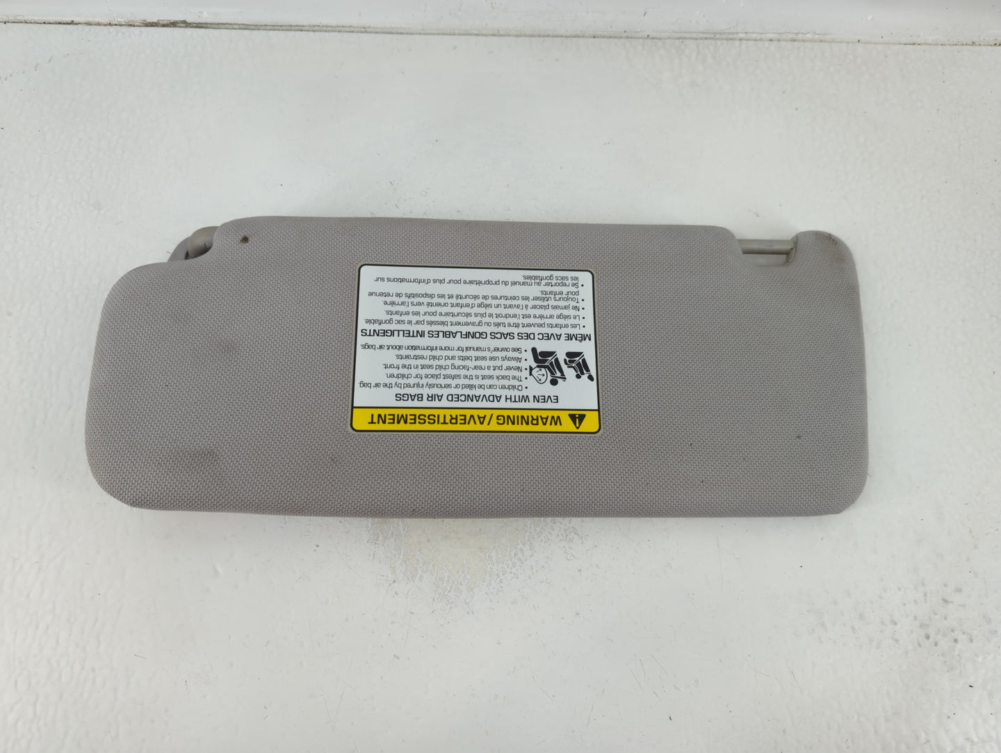 2016-2019 Hyundai Sonata Sun Visor Shade Replacement Passenger Right Mirror Fits Fits 2016 2017 2018 2019 OEM Used Auto Part
