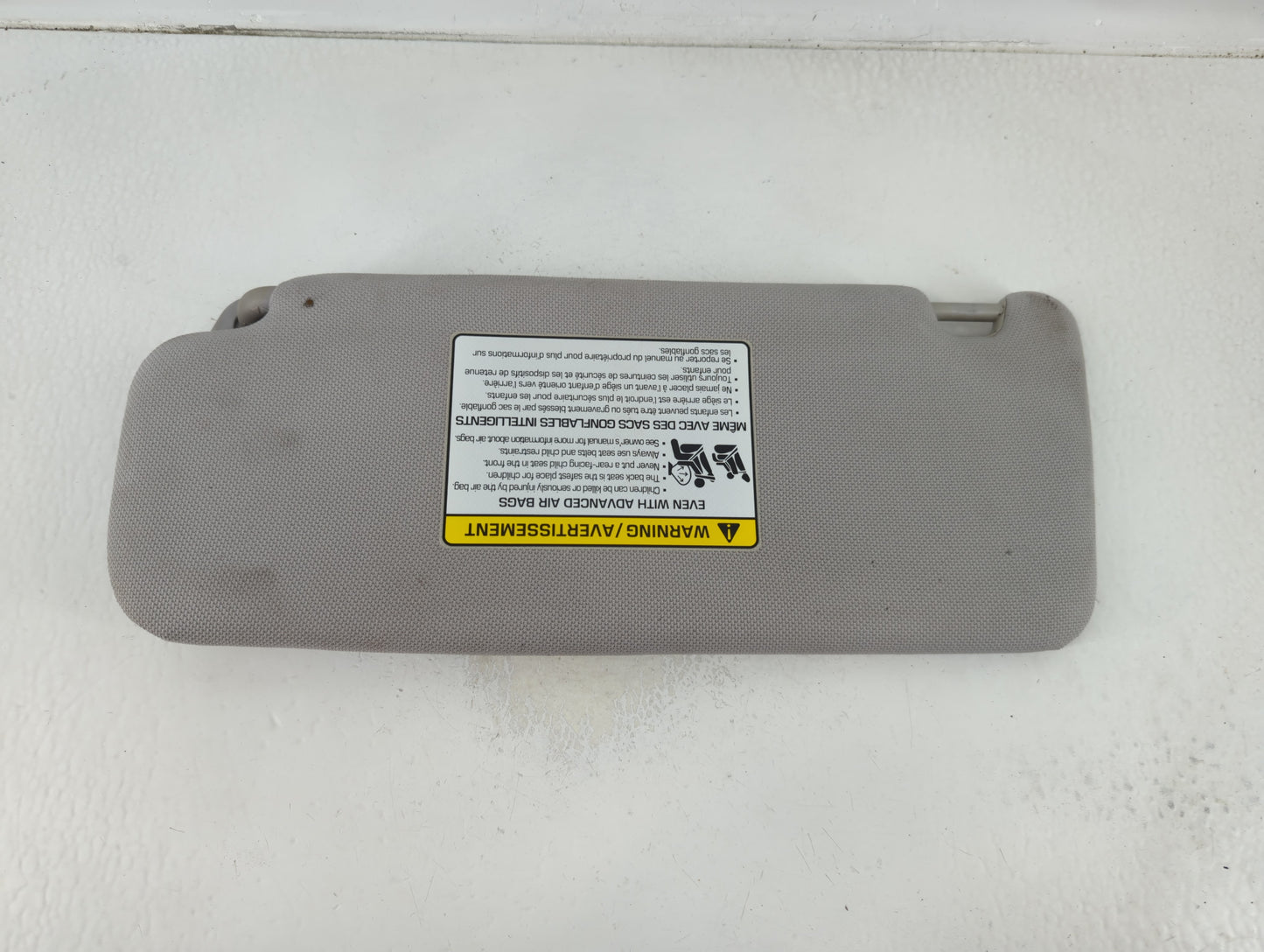 2016-2019 Hyundai Sonata Sun Visor Shade Replacement Passenger Right Mirror Fits Fits 2016 2017 2018 2019 OEM Used Auto Part