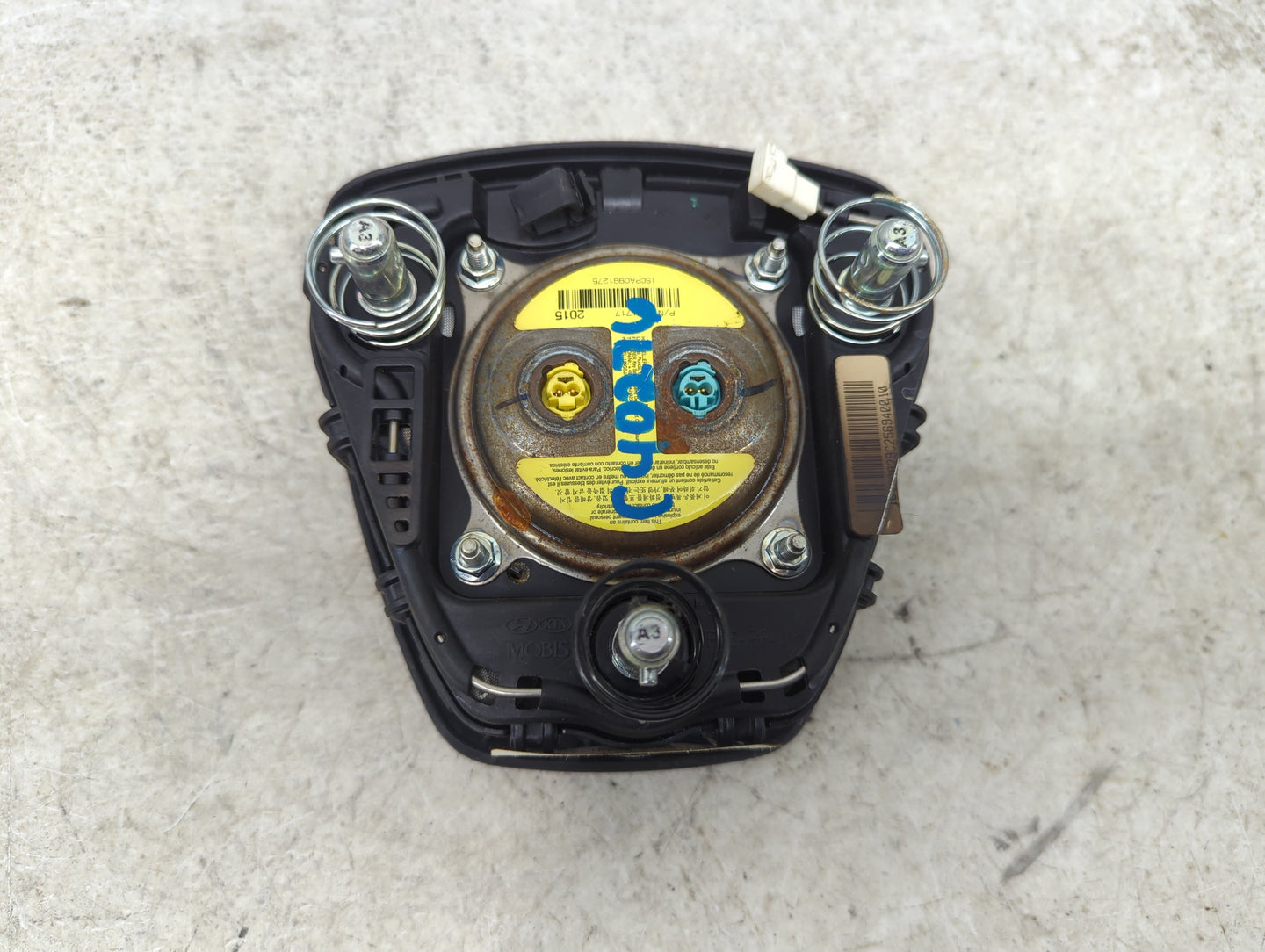 2015-2017 Hyundai Sonata Air Bag Driver Left Steering Wheel Mounted - Oemusedautoparts1.com