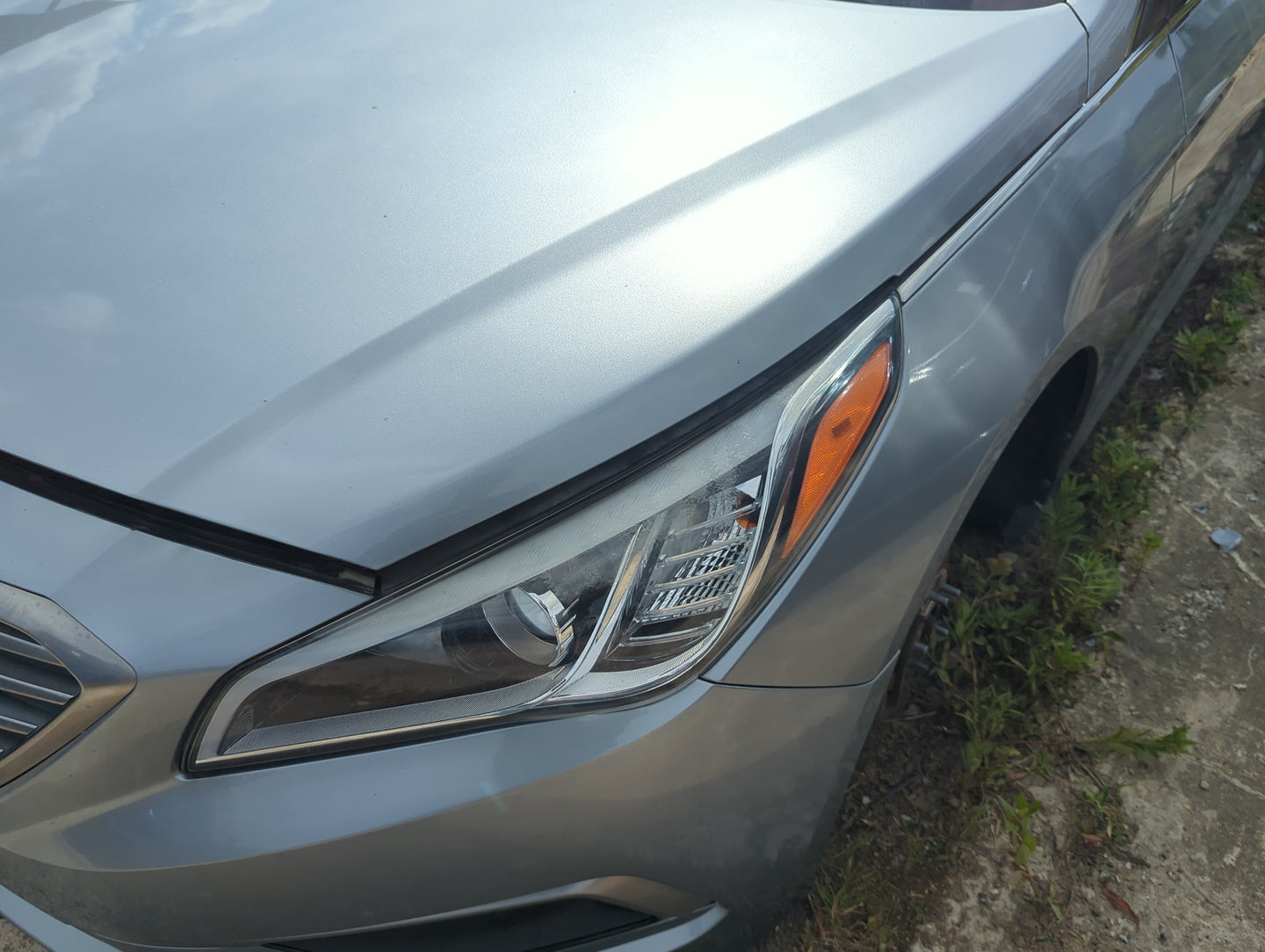 2016-2017 Hyundai Sonata Driver Left Oem Head Light Headlight Lamp - Oemusedautoparts1.com