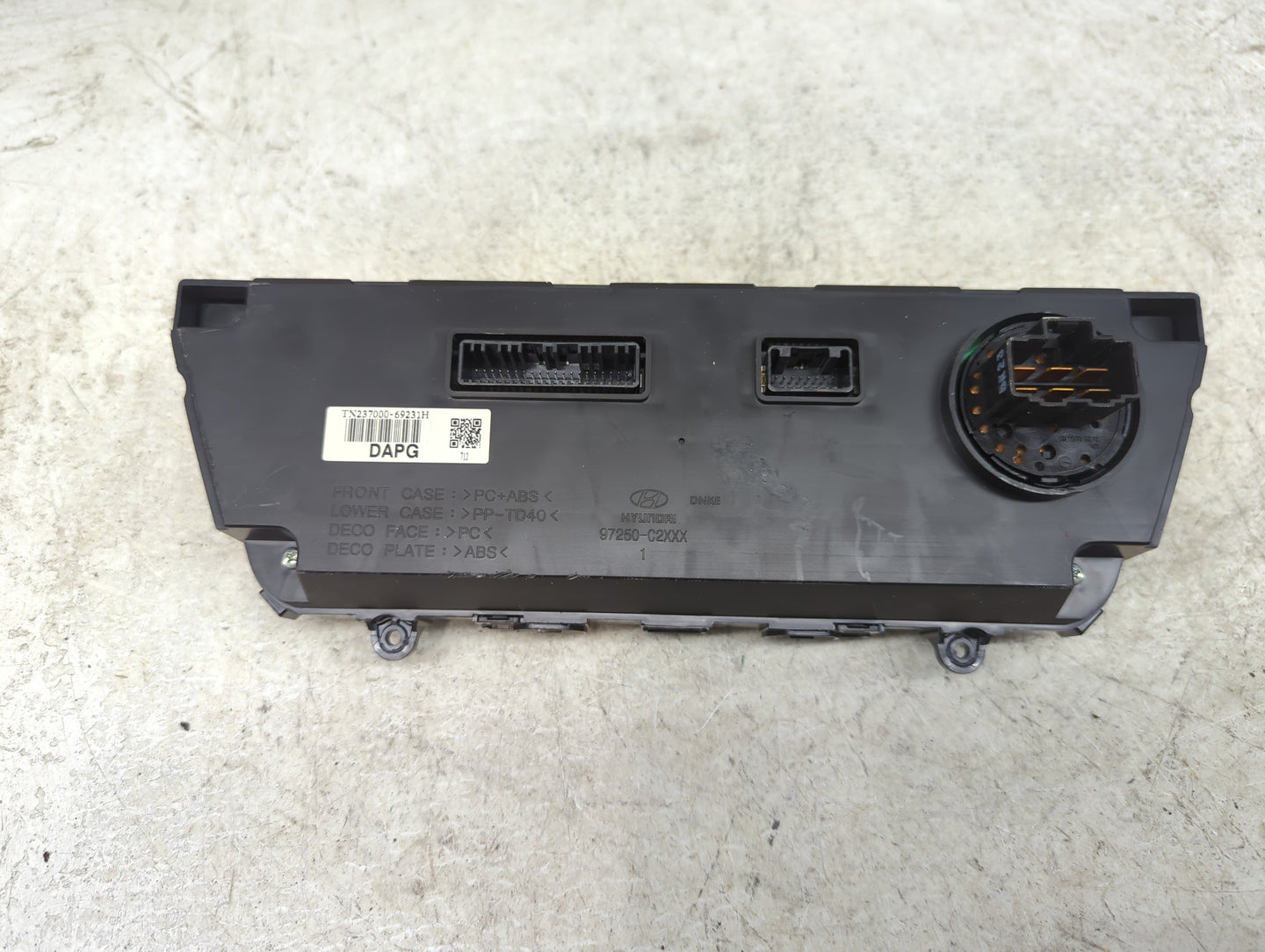 2015-2017 Hyundai Sonata Climate Control Module Temperature AC/Heater Replacement Fits Fits 2015 2016 2017 OEM Used Auto Par