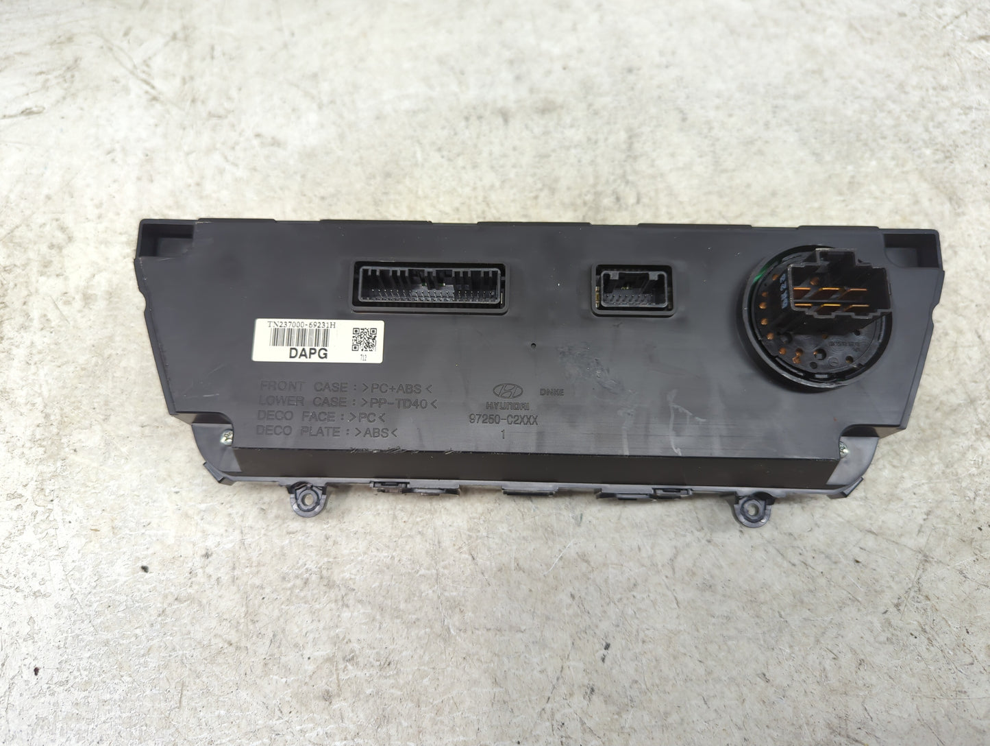 2015-2017 Hyundai Sonata Climate Control Module Temperature AC/Heater Replacement Fits Fits 2015 2016 2017 OEM Used Auto Par