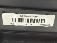 2016-2017 Hyundai Sonata Instrument Cluster Speedometer Gauges P/N:94001-C2200 Miles:108K Fits Fits 2016 2017 OEM Used Auto 