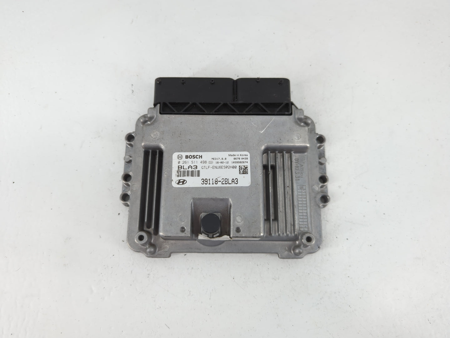 2015-2017 Hyundai Sonata PCM Engine Control Computer ECU ECM PCU OEM P/N:39118-2BLA3 Fits Fits 2015 2016 2017 OEM Used Auto 