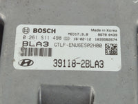 2015-2017 Hyundai Sonata PCM Engine Control Computer ECU ECM PCU OEM P/N:39118-2BLA3 Fits Fits 2015 2016 2017 OEM Used Auto 