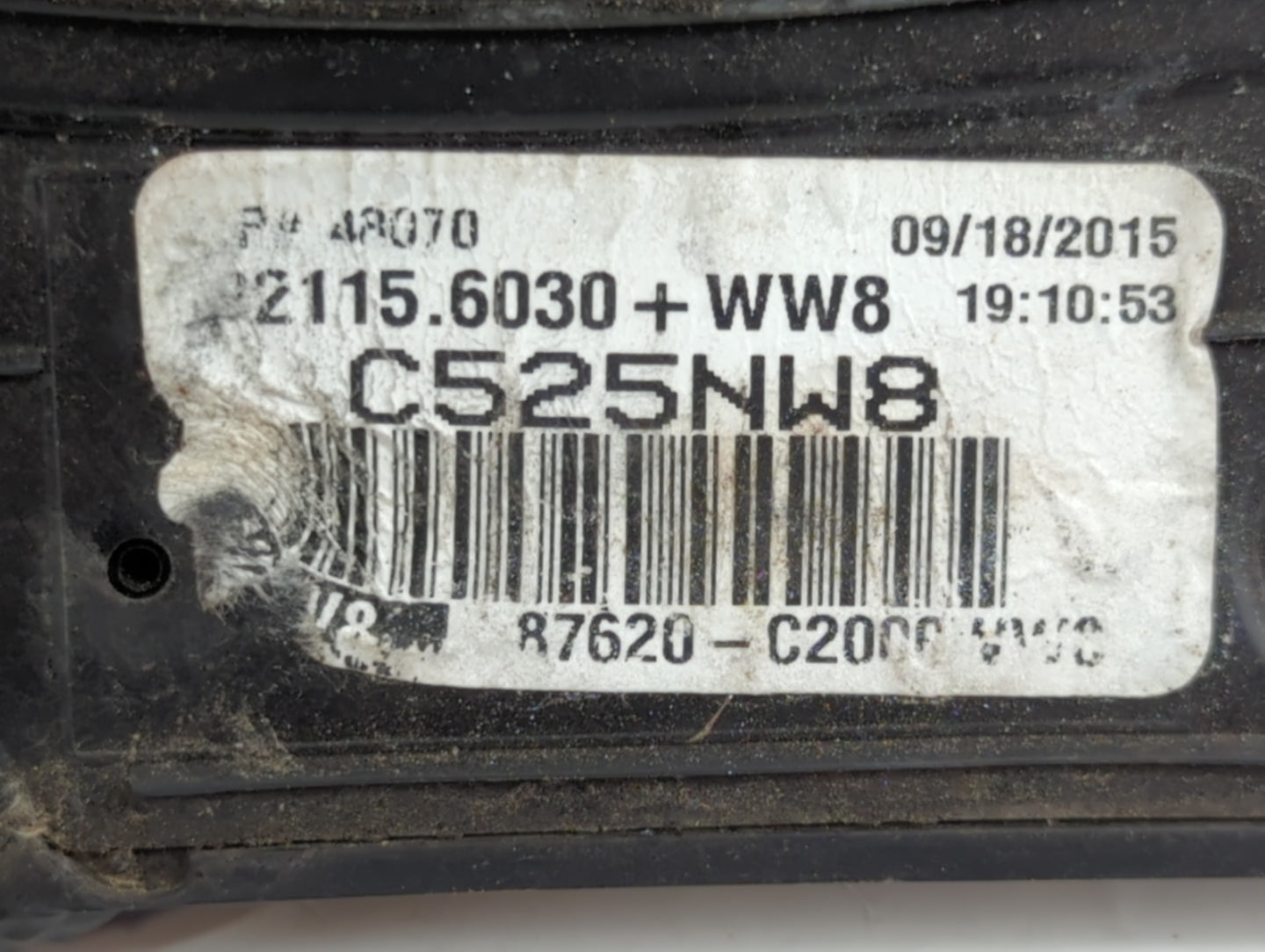 2016 Hyundai Sonata Driver Side View Mirror - Left Door Mirror OEM Used - Oemusedautoparts1.com