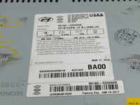 2015-2017 Hyundai Sonata Radio AM FM Cd Player Receiver Replacement P/N:96180-C20004X Fits Fits 2015 2016 2017 OEM Used Auto