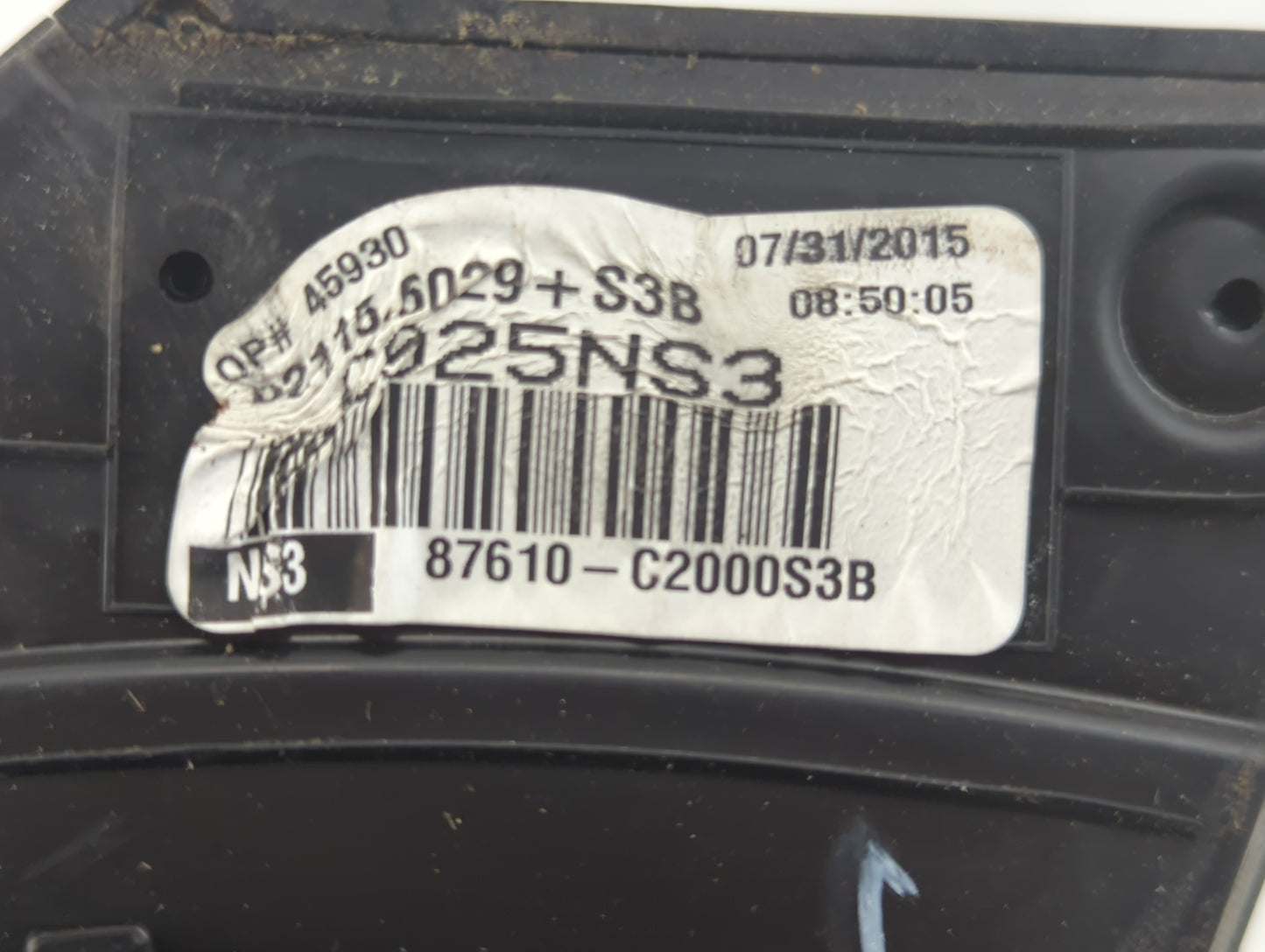 2016 Hyundai Sonata Driver Side View Mirror - Left Door Mirror OEM Used - Oemusedautoparts1.com