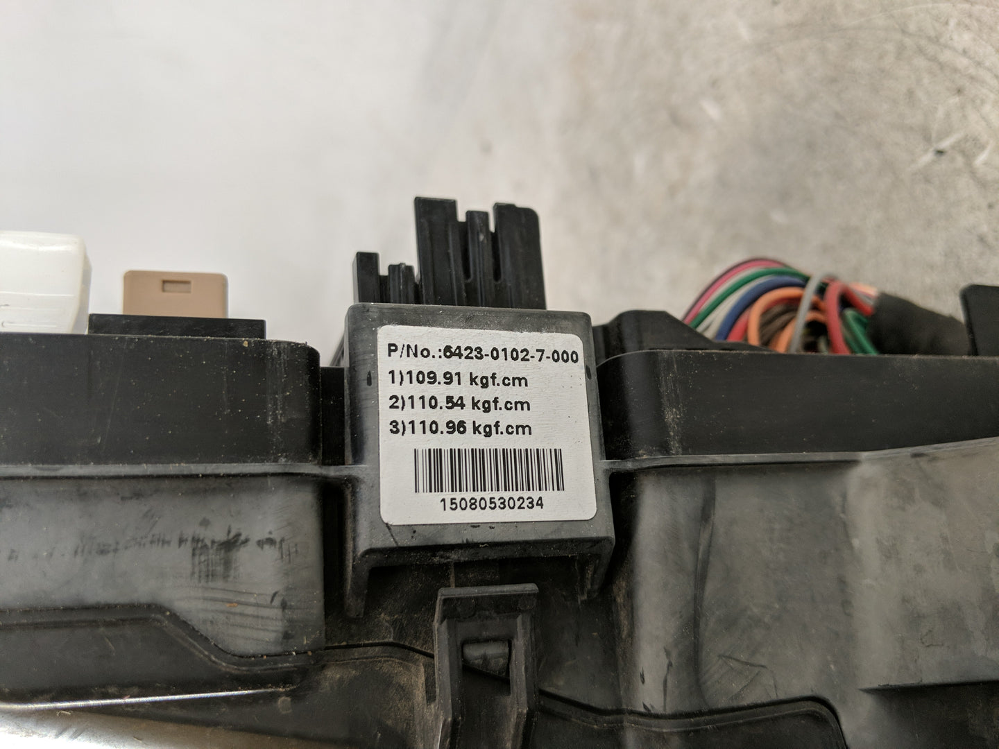 2016-2017 Hyundai Sonata Fusebox Fuse Box Panel Relay Module P/N:6423-0102-7-000 91950-C1820 Fits Fits 2016 2017 OEM Used Au