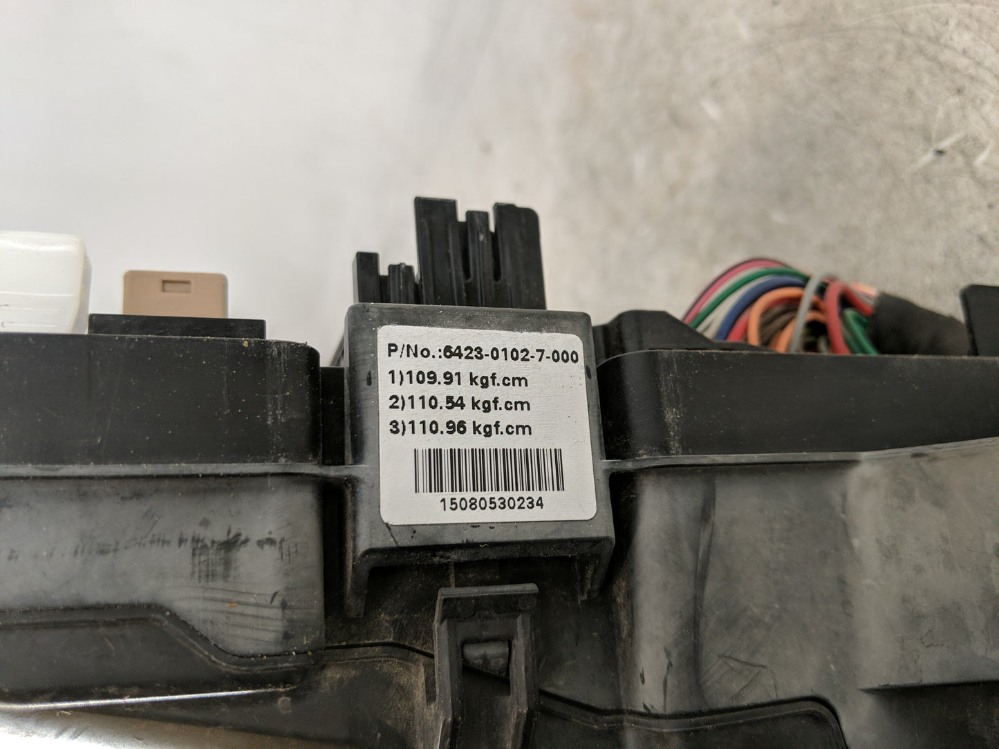 2016-2017 Hyundai Sonata Fusebox Fuse Box Panel Relay Module P/N:6423-0102-7-000 91950-C1820 Fits Fits 2016 2017 OEM Used Au