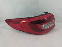 2015-2017 Hyundai Sonata Tail Light Assembly Driver Left OEM P/N:92401-C2000 Fits Fits 2015 2016 2017 OEM Used Auto Parts - 