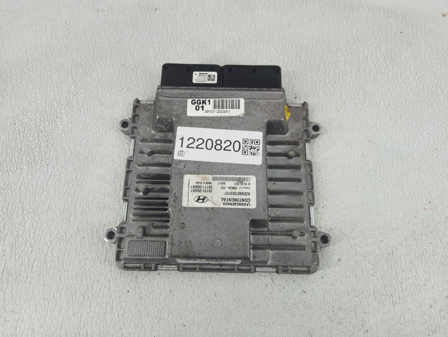 2015-2017 Hyundai Sonata PCM Engine Control Computer ECU ECM PCU OEM P/N:39111-2GGK4 39101-2GGK4 Fits Fits 2015 2016 2017 OE