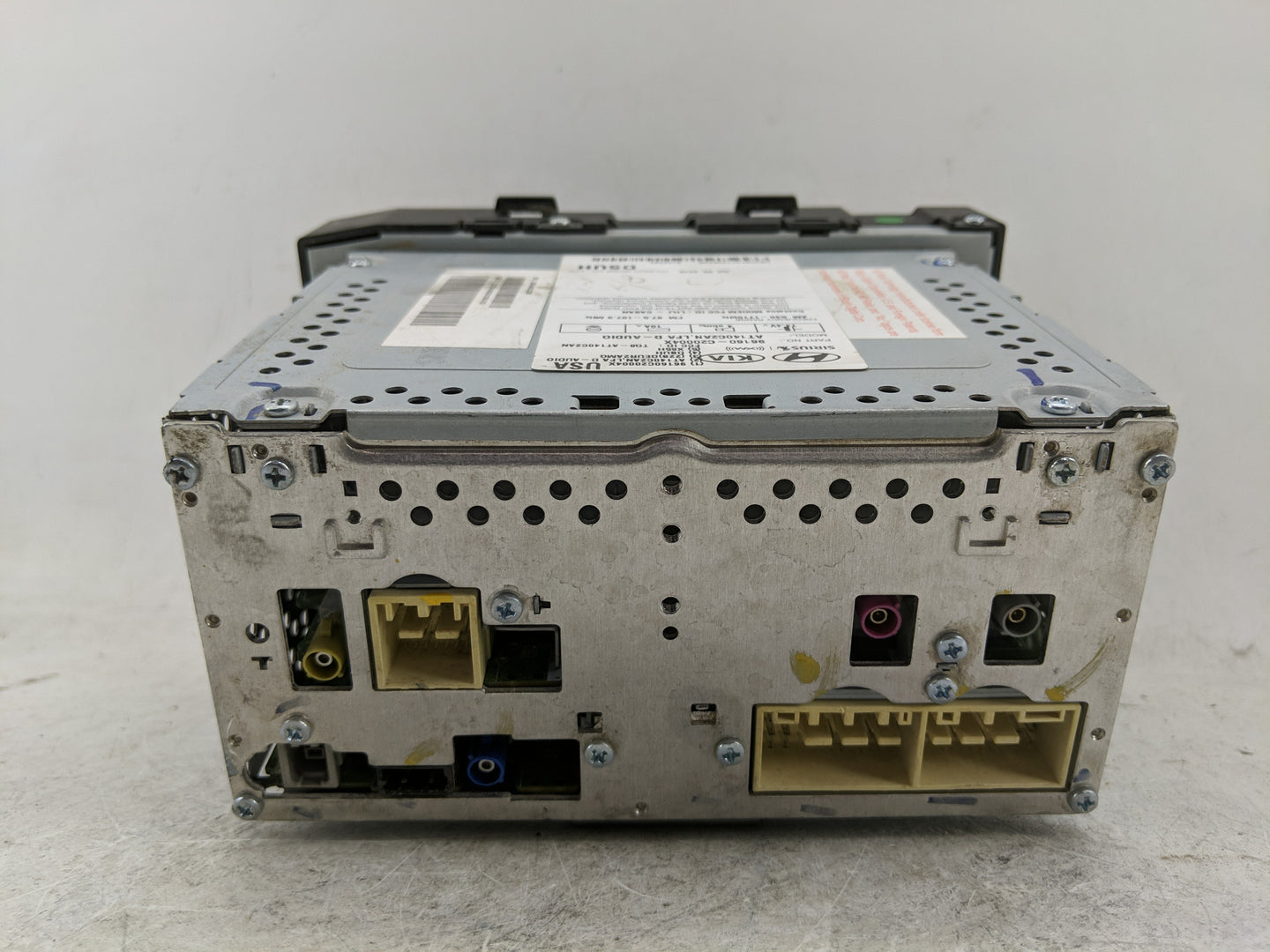 2016 Hyundai Sonata Radio AM FM Cd Player Receiver Replacement P/N:96160-C20004X Fits OEM Used Auto Parts - Oemusedautoparts