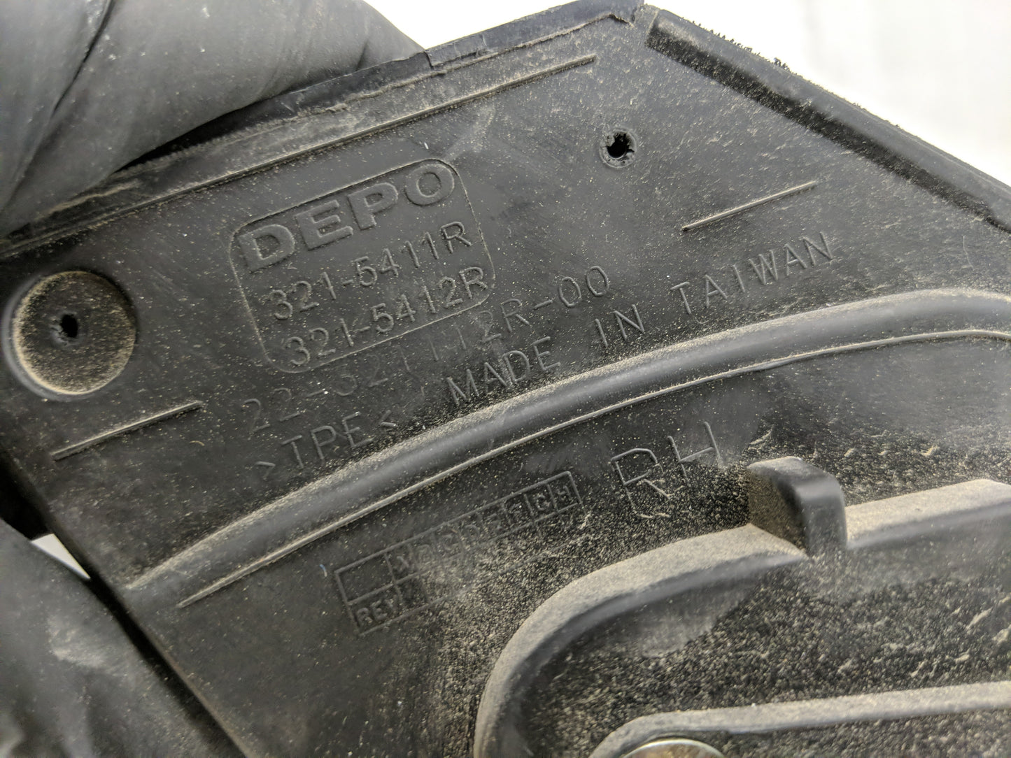 2016 Hyundai Sonata Side Mirror Replacement Passenger Right View Door Mirror P/N:2115.4006-K Fits OEM Used Auto Parts - Oemu