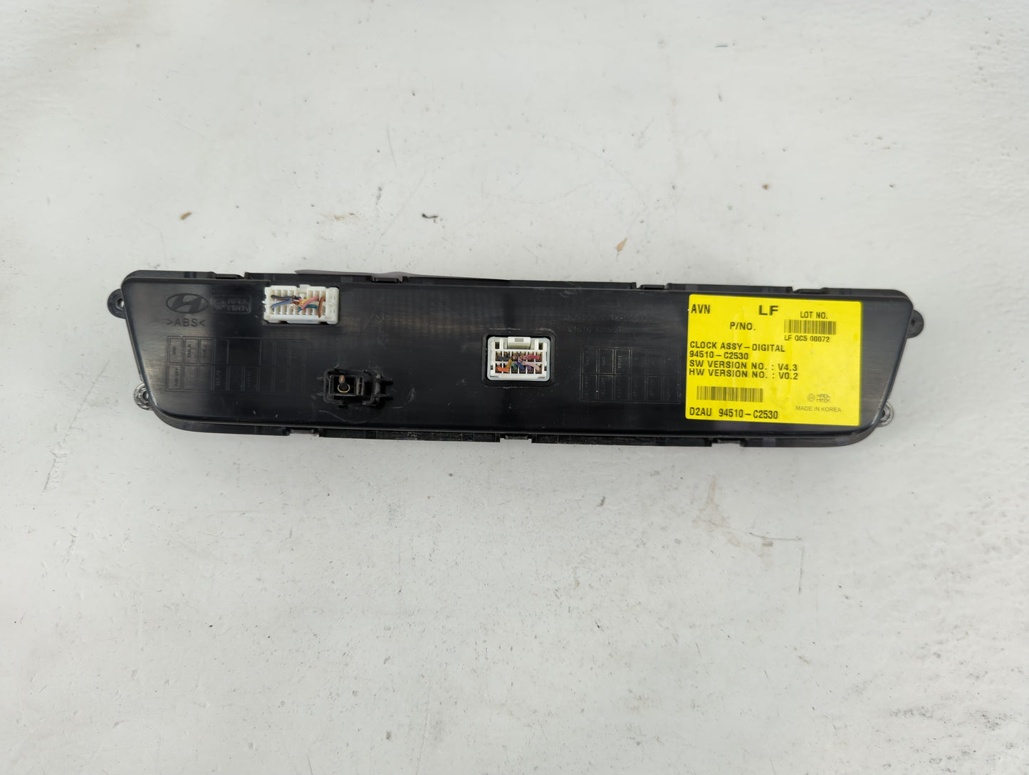 2015-2017 Hyundai Sonata Climate Control Module Temperature AC/Heater Replacement P/N:94510-C2530 Fits Fits 2015 2016 2017 O