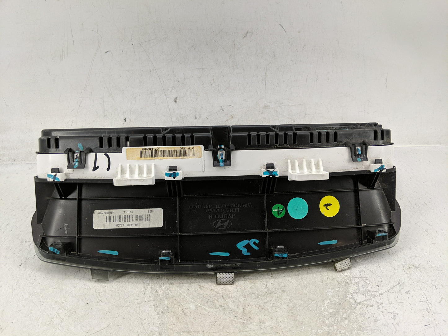 2016-2017 Hyundai Sonata Instrument Cluster Speedometer Gauges P/N:94001-C2200 Fits Fits 2016 2017 OEM Used Auto Parts - Oem