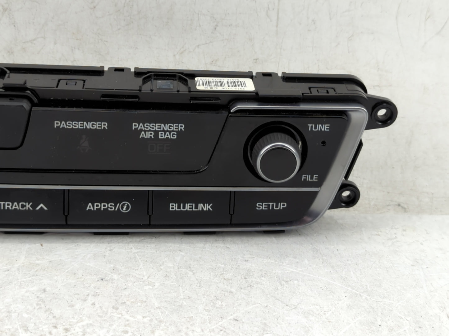 2015-2017 Hyundai Sonata Climate Control Module Temperature AC/Heater Replacement P/N:94510-C2530 Fits Fits 2015 2016 2017 O