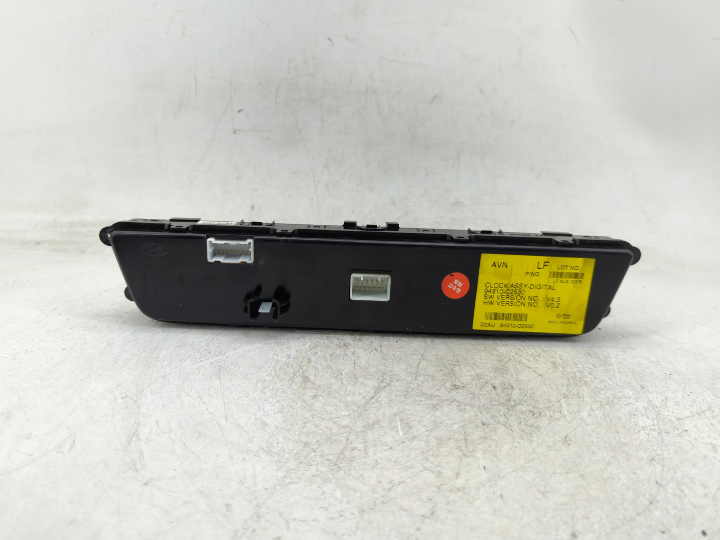 2015-2017 Hyundai Sonata Climate Control Module Temperature AC/Heater Replacement P/N:94510-C2530 Fits Fits 2015 2016 2017 O