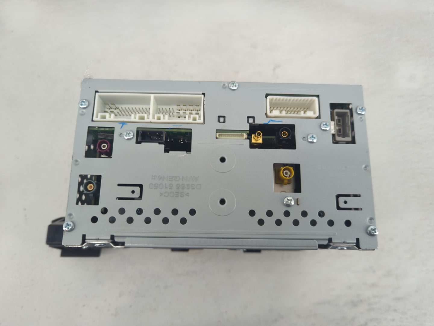 2016 Hyundai Sonata Radio AM FM Cd Player Receiver Replacement P/N:96560-E65504X Fits OEM Used Auto Parts - Oemusedautoparts