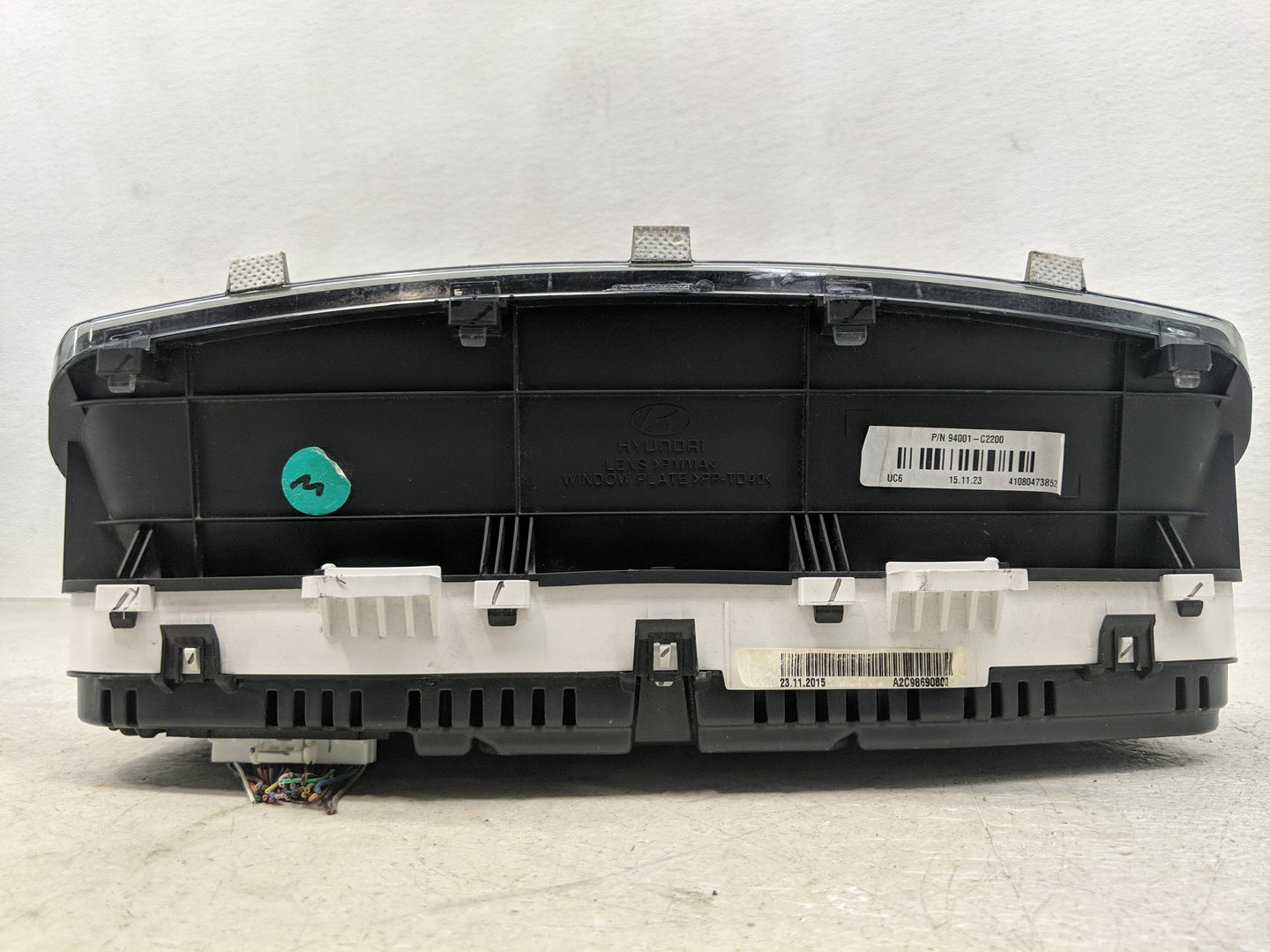 2016-2017 Hyundai Sonata Instrument Cluster Speedometer Gauges P/N:A2C98690800 94001-C2200 Fits Fits 2016 2017 OEM Used Auto