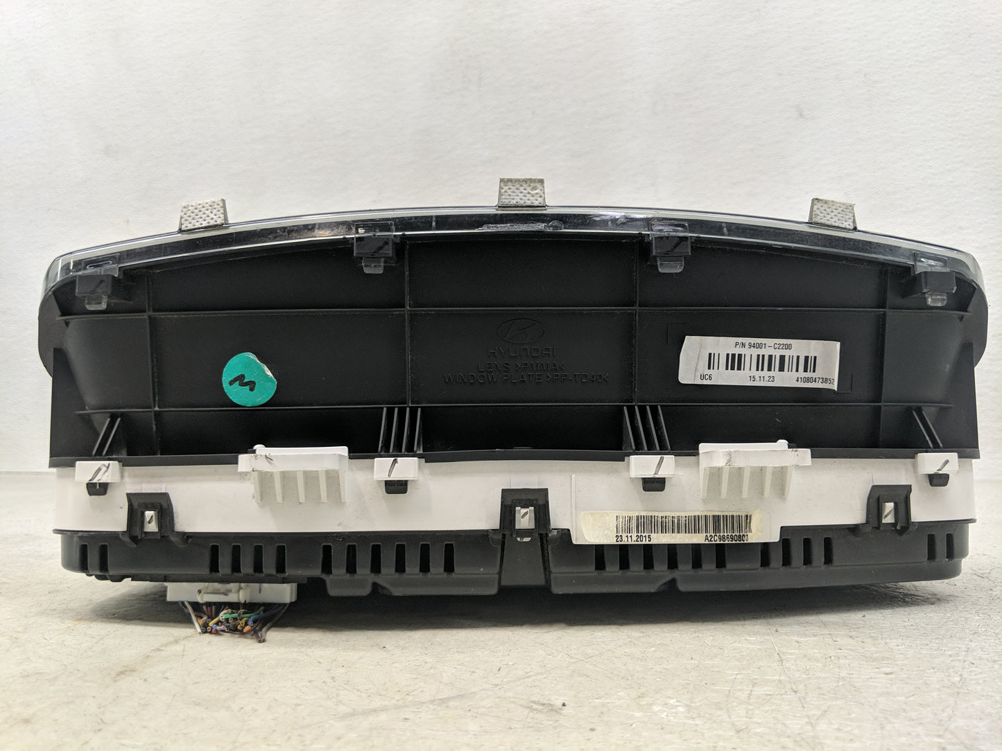 2016-2017 Hyundai Sonata Instrument Cluster Speedometer Gauges P/N:A2C98690800 94001-C2200 Fits Fits 2016 2017 OEM Used Auto