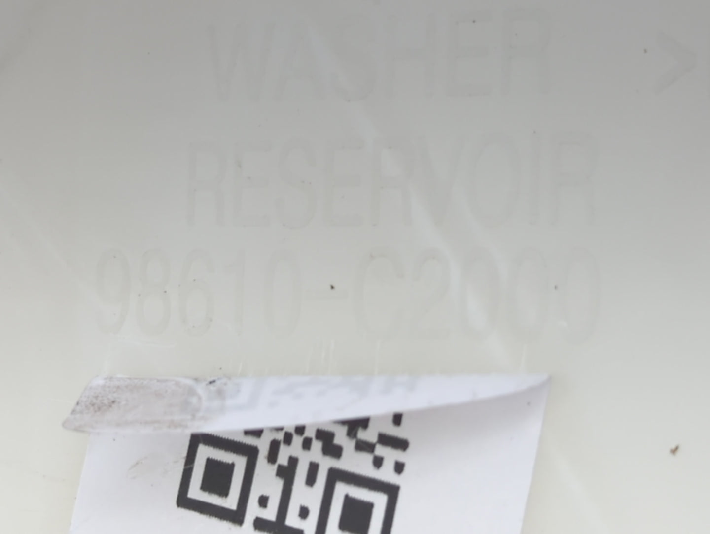 2015-2019 Hyundai Sonata Windshield Washer Fluid Reservoir Bottle Oem - Oemusedautoparts1.com
