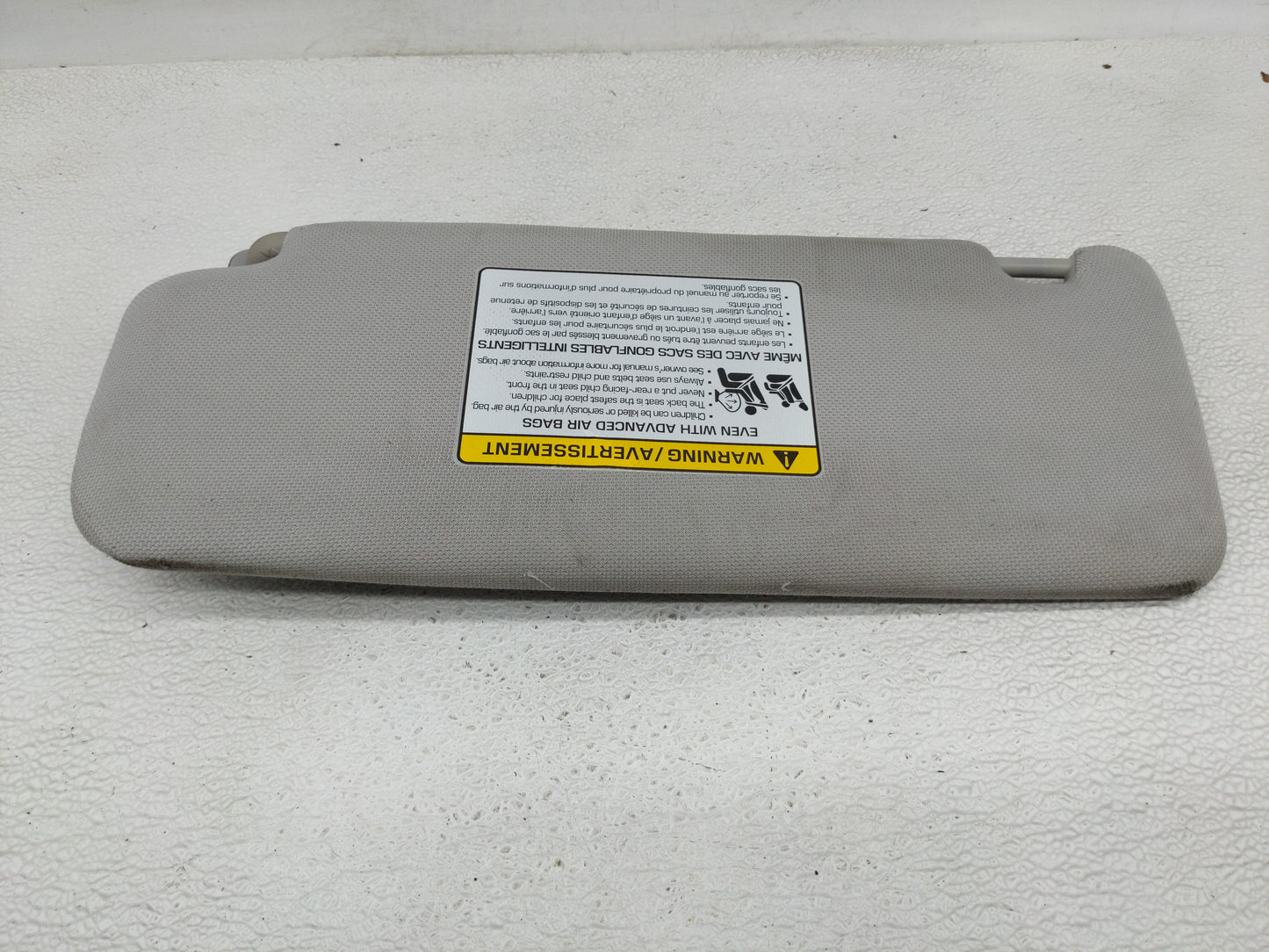 2016-2019 Hyundai Sonata Sun Visor Shade Replacement Passenger Right Mirror Fits Fits 2016 2017 2018 2019 OEM Used Auto Part