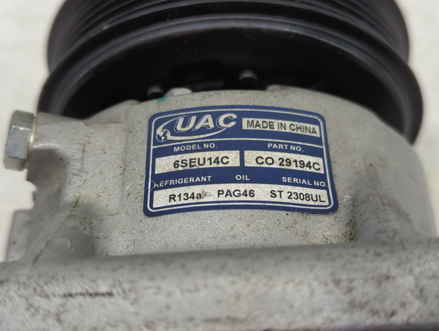 2015-2017 Hyundai Sonata Air Conditioning A/c Ac Compressor Oem - Oemusedautoparts1.com