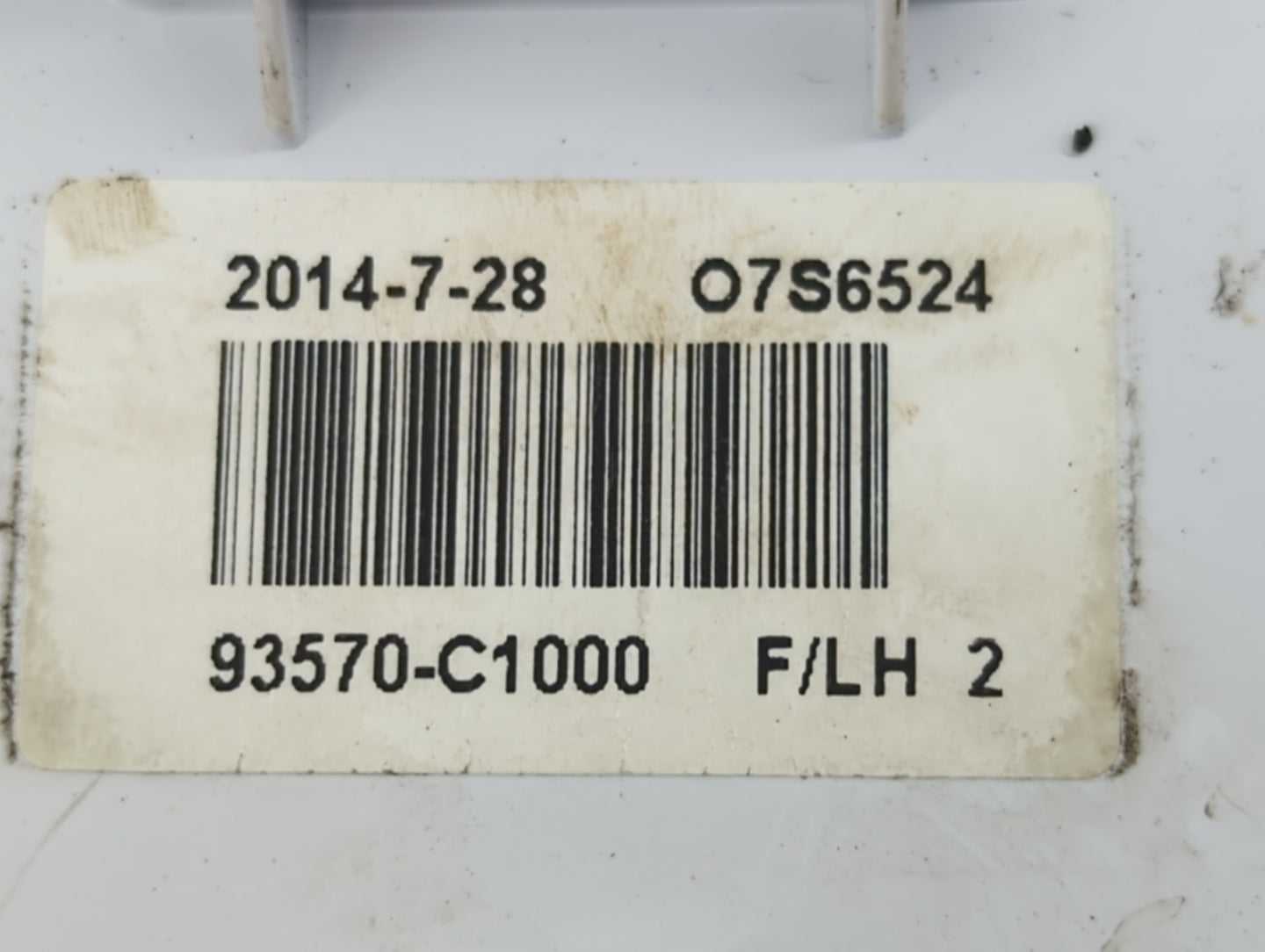 2015-2019 Hyundai Sonata Master Power Window Switch Replacement Driver Side Left P/N:93570-C1000 Fits OEM Used Auto Parts - 