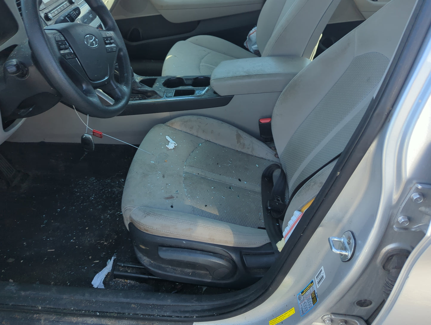 2015-2017 Hyundai Sonata Driver Front Seat Oem - Oemusedautoparts1.com