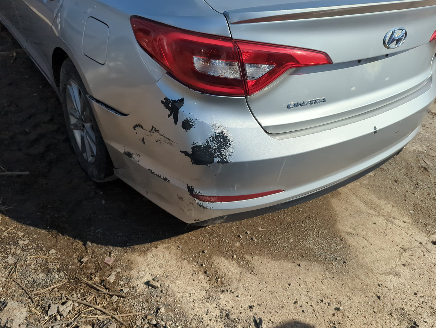 2015-2017 Hyundai Sonata Rear Bumper Assembly Oem - Oemusedautoparts1.com