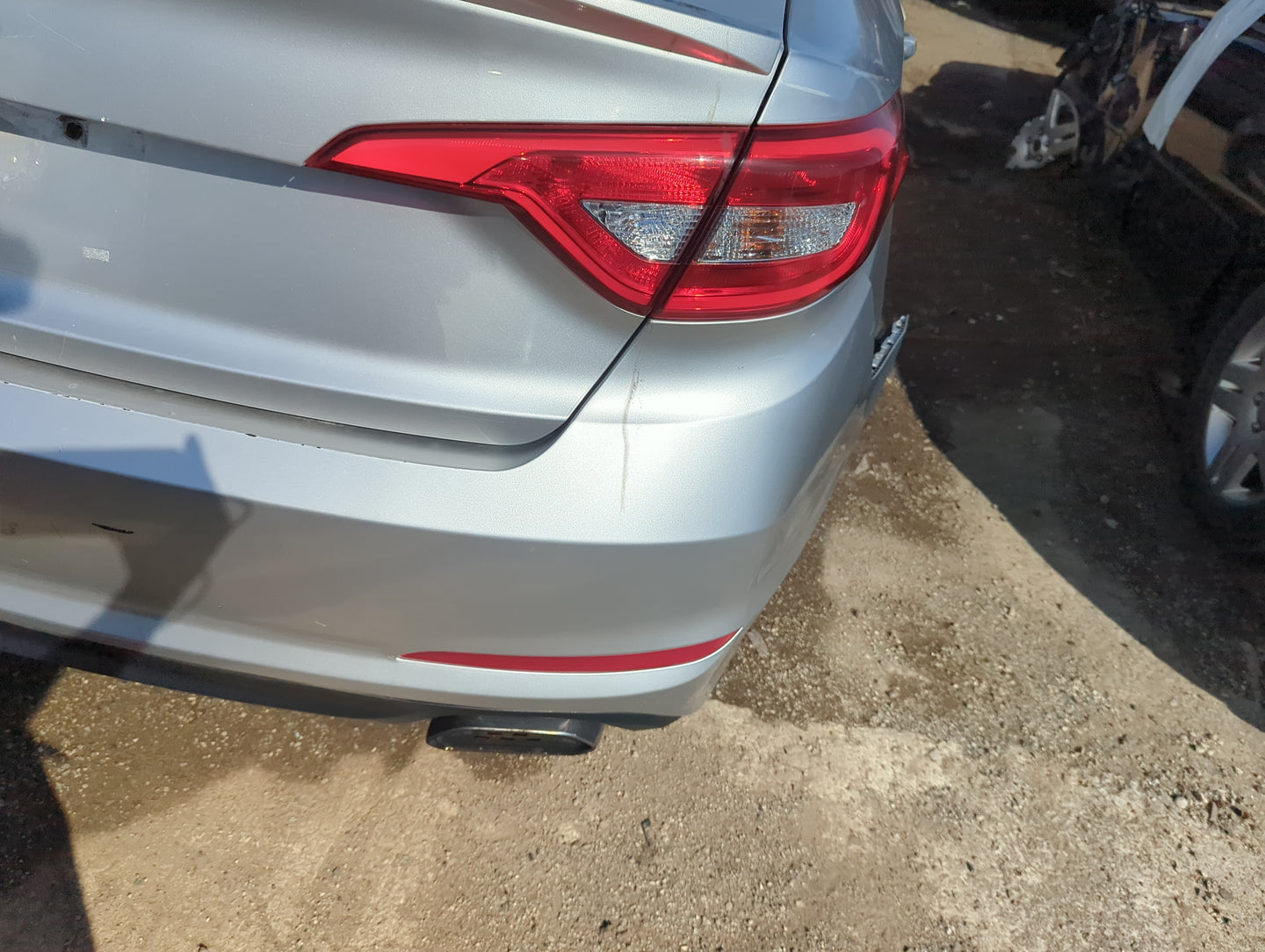 2015-2017 Hyundai Sonata Rear Bumper Assembly Oem - Oemusedautoparts1.com
